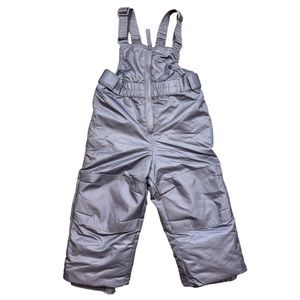 ⭐️ Cat & jack snow bibs.  Size 2T.  Grey.